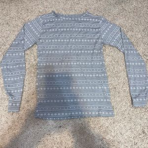 Gray thermal long sleeve undershirt!